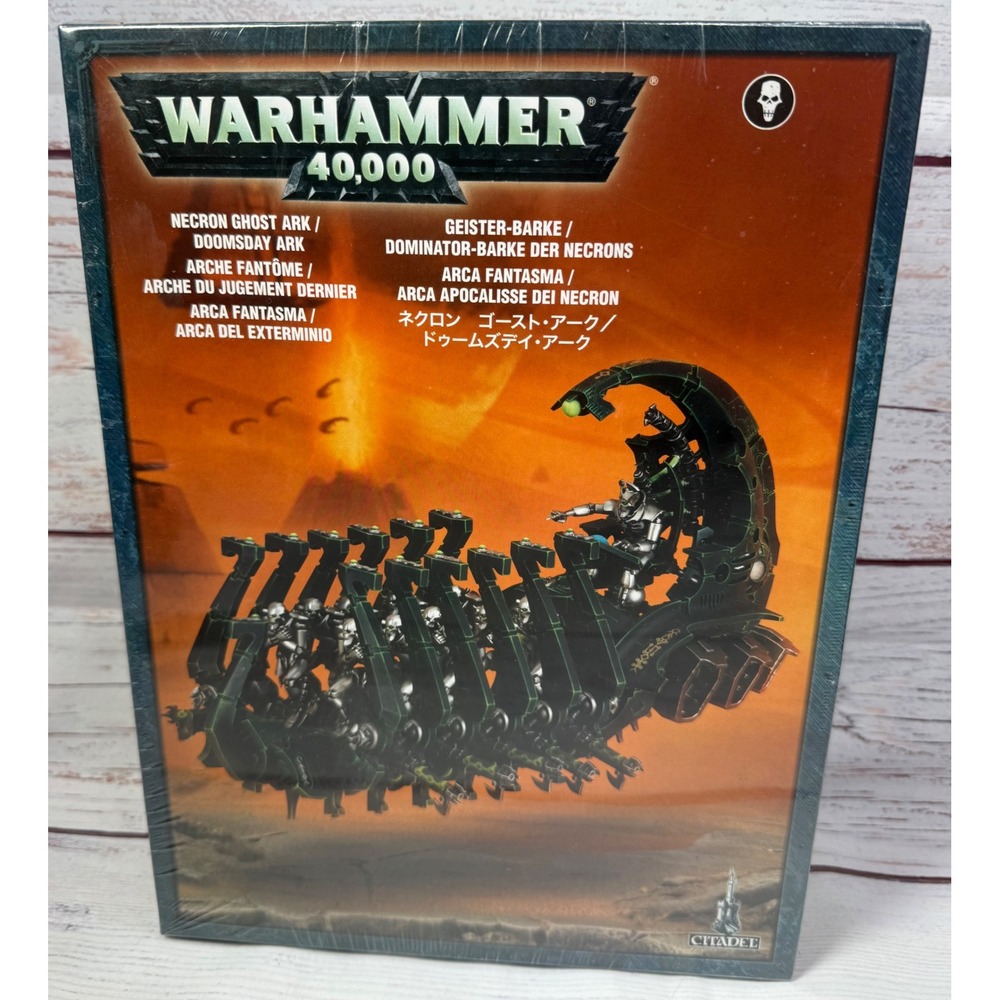 Warhammer 40k Necron Ghost Ark Doomsday Ark Citadel Games Workshop New Sealed